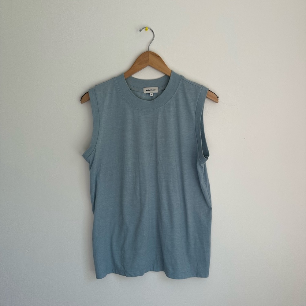 Richer Poorer Light Blue Crew Neck Tee